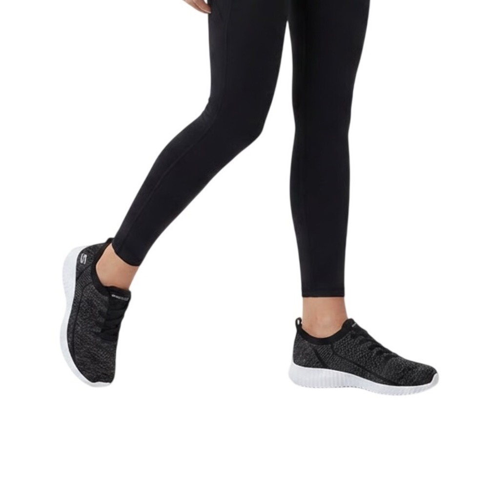 Sport by Skechers Memory Foam F190-2 Sneakers Womens US 8.5 Black Running Shoes